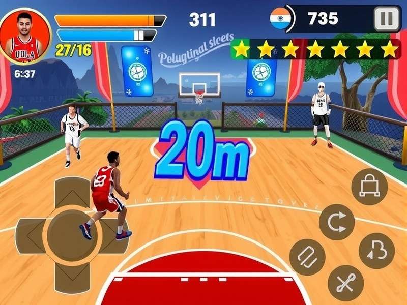 Slam Dunk Legend IN Controls and Interface